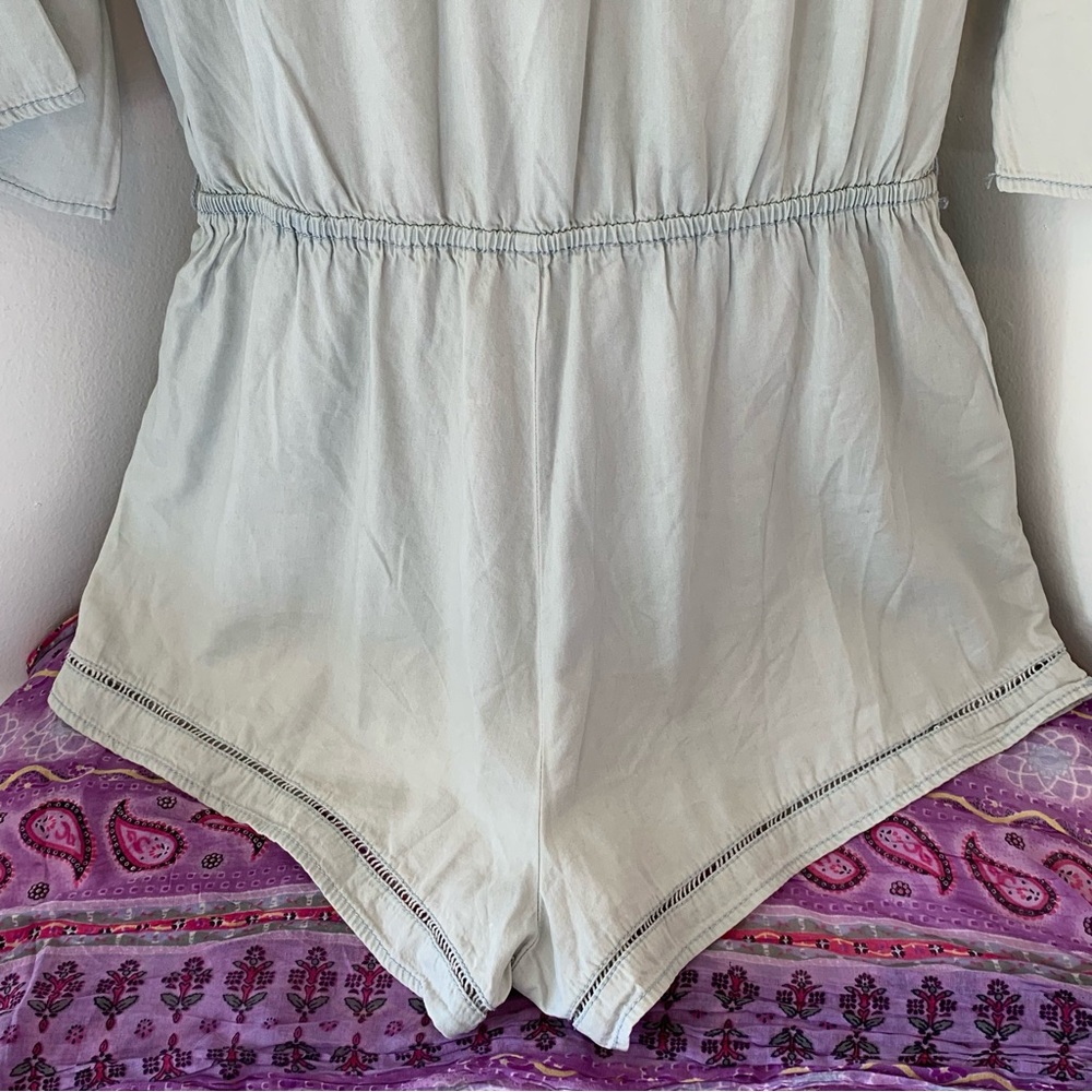 ☀️SALE☀️ American Rag Chambray Shorts Romper